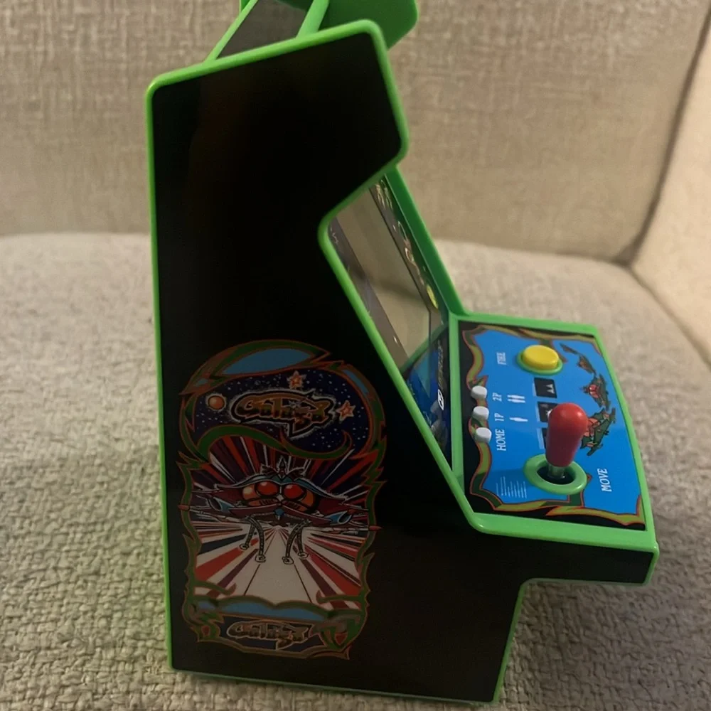 Arcade Galaga Mini Arcade Machine - Green - Picture 4 of 6
